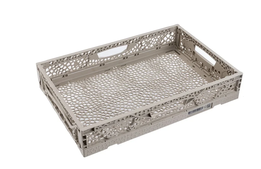 Caja CPR 60x40 para fruta de hueso en confección alveolo