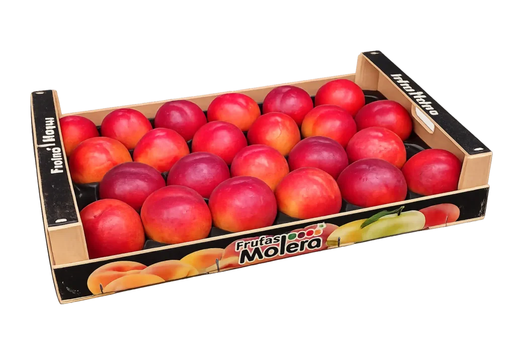 Nectarina en alveolo 50x30 para suministro mayorista